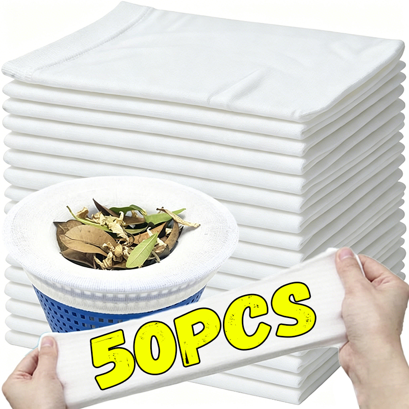 Pool Skimmer Net - 50/5PCS White Pool Skimming Basket Filter