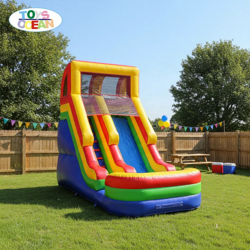 Factory Custom Kid Party Game  - Water Slide Inflatable recension och pris