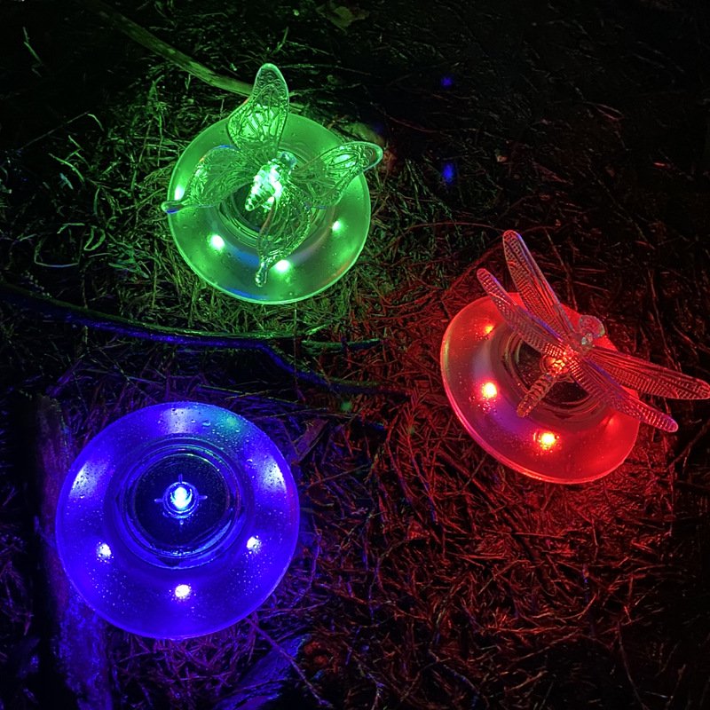 Outdoor Solar Multi-color Floa - Pool Light Solar Rechargeable recension och pris
