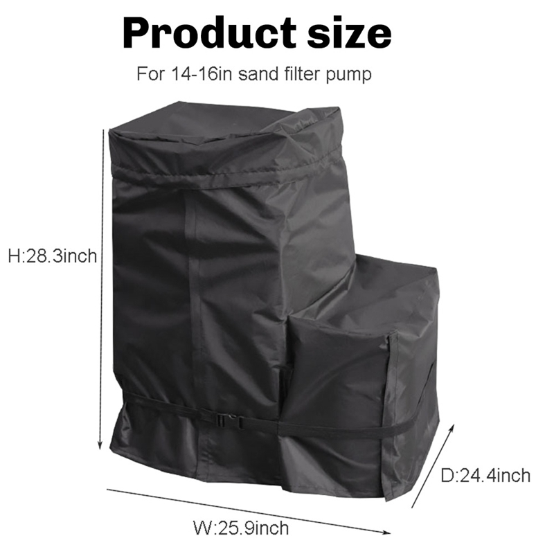 Pool Pump Cover for 14-16 Inch - Pool Cover Waterproof recension och pris