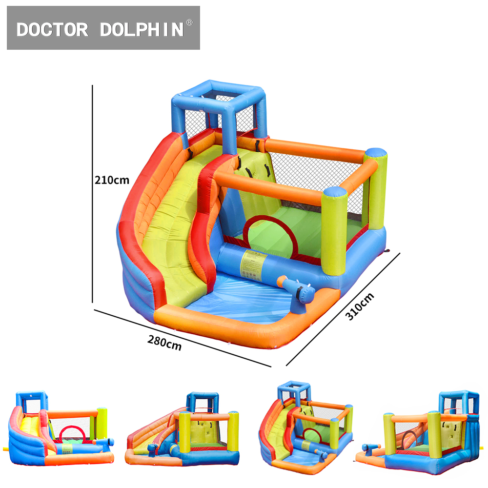 Factory Custom Hot Sale Home U - Water Slide Inflatable recension och pris