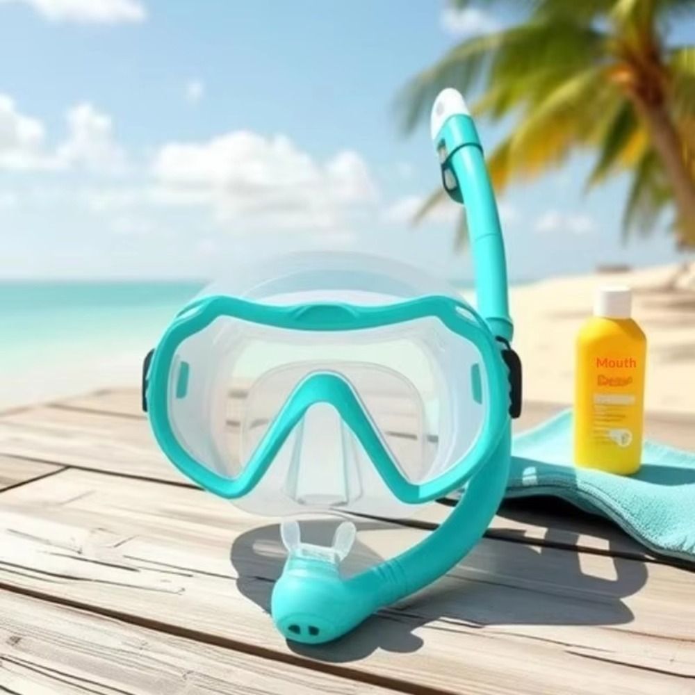 Anti Fog Diving Mask Soft Sili - Snorkel Mask Full Face recension och pris
