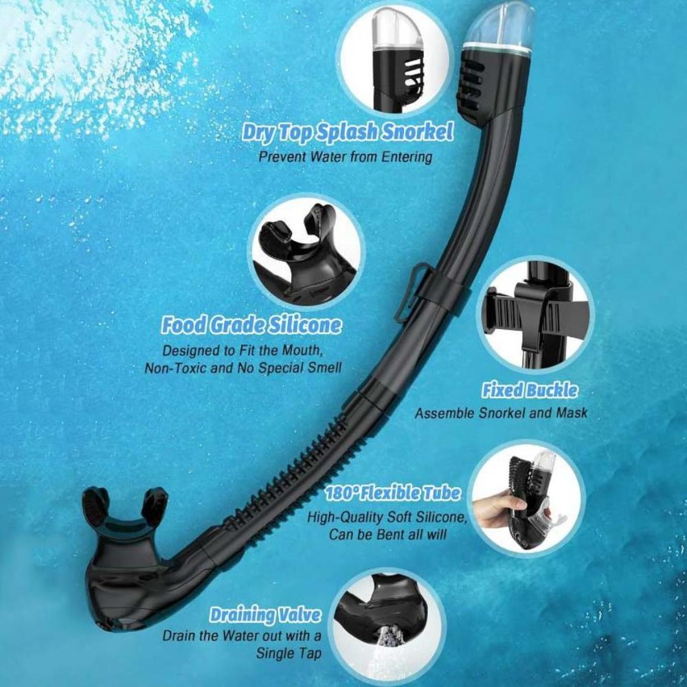 Anti Fog Diving Mask Soft Sili - Snorkel Mask Full Face recension och pris