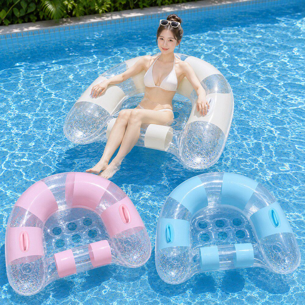 Inflatable Pool Float Adult Wa - Pool Lounger Inflatable recension och pris