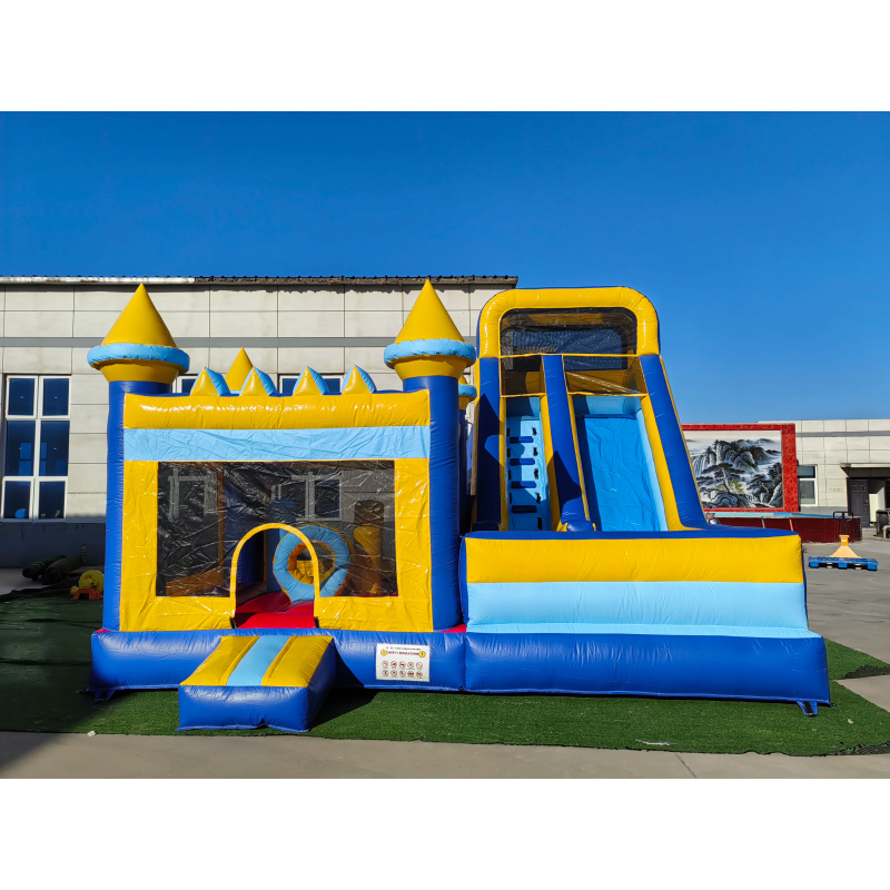 Commercial Grade 4-in-1 Inflat - Water Slide Inflatable recension och pris