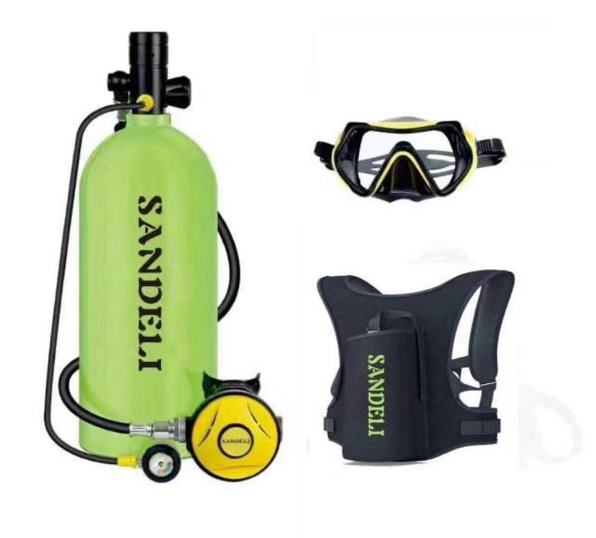 Manufacturer-made 4-liter Scub - Snorkel Mask Full Face recension och pris