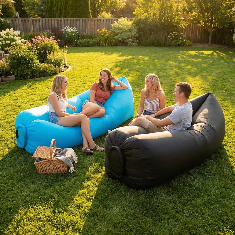Portable Inflatable Air Sofa,  - Pool Lounger Inflatable recension och pris