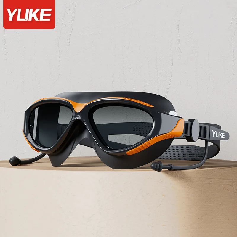 Big Frame Professional HD Anti - Swim Goggles Anti Fog Uv recension och pris