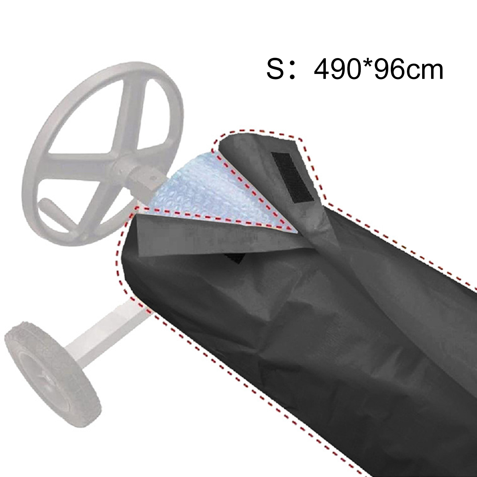Pool Solar Reel Cover Protecti - Pool Cover Waterproof recension och pris