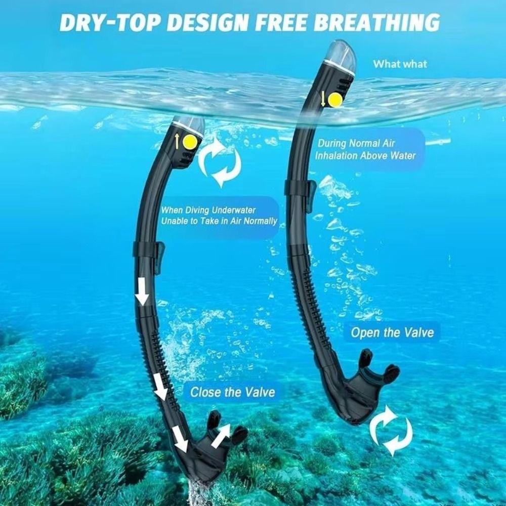 Anti Fog Diving Mask Soft Sili - Snorkel Mask Full Face recension och pris