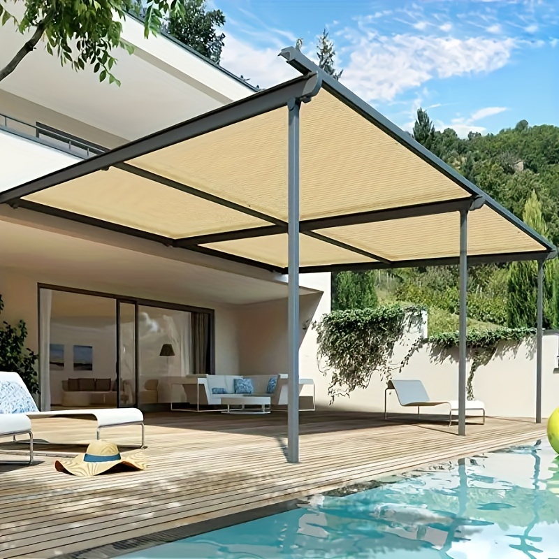 Beige Sunshade Net, Easy to In - Pool Skimmer Net recension och pris