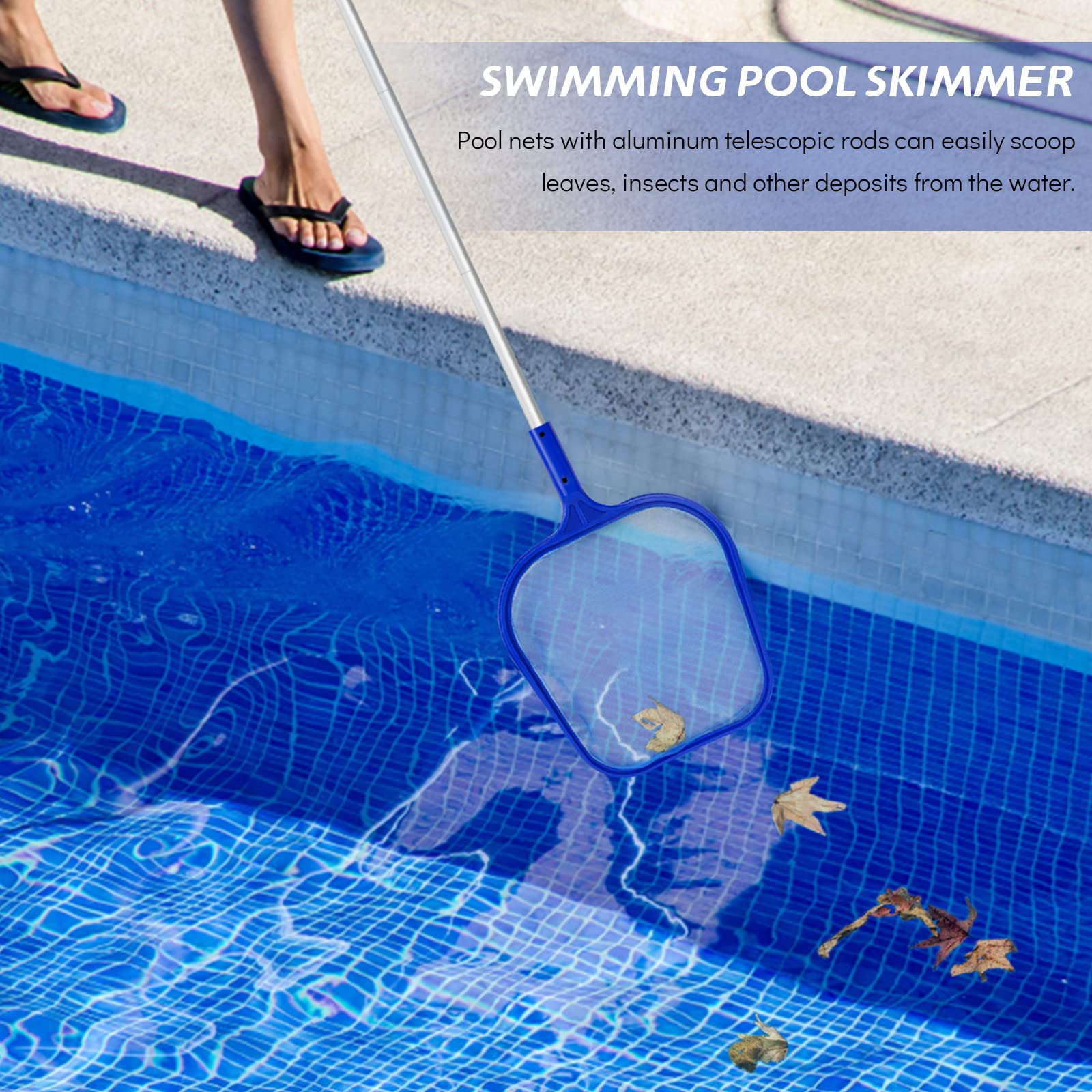 Swimming Pool Leaf Skimmer Net - Pool Skimmer Net recension och pris