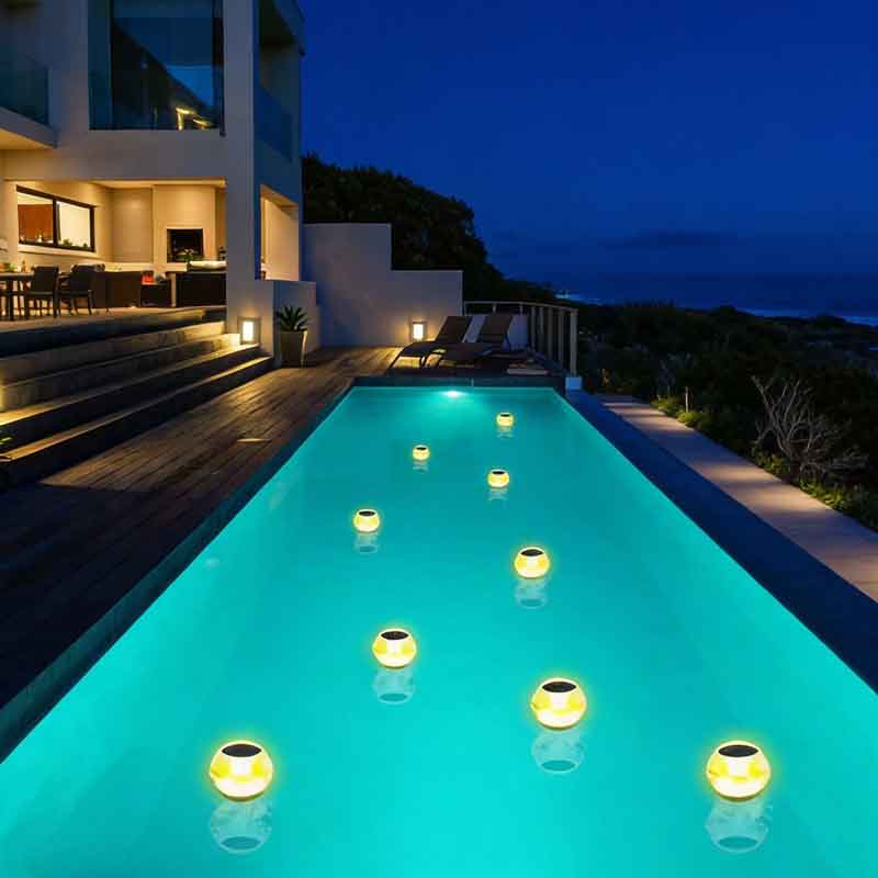 Solar Floating Pool Light for  - Pool Light Solar Rechargeable recension och pris