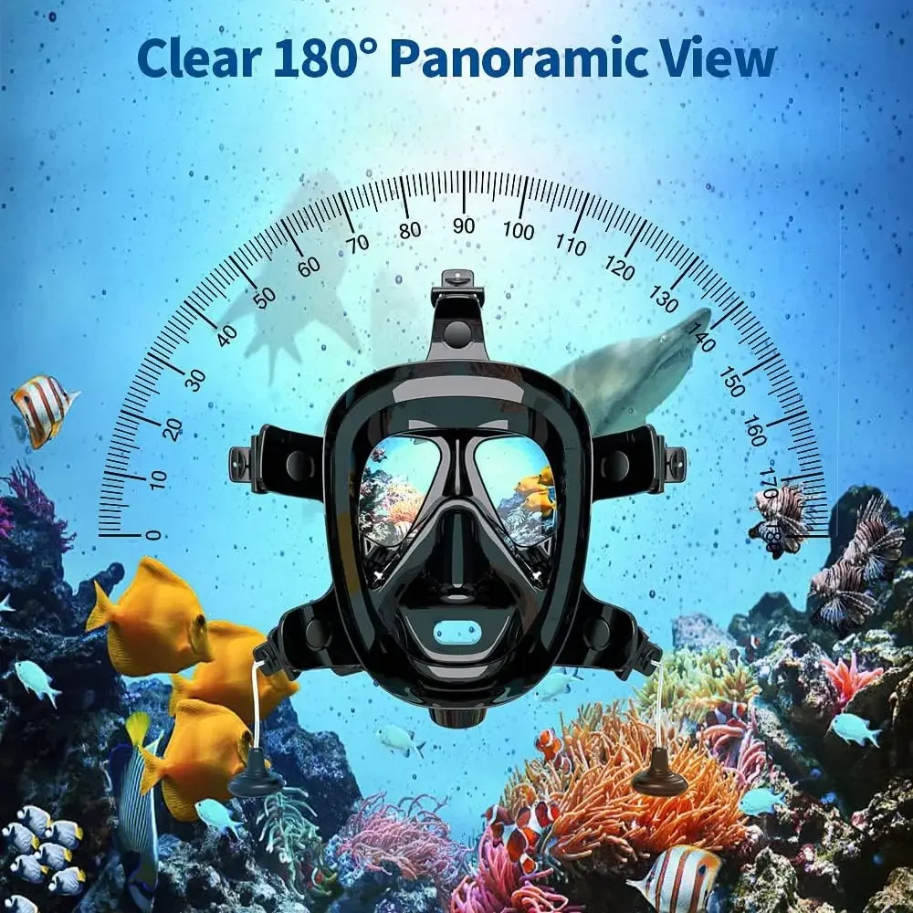 TRIMIX Full Face Diving Mask w - Snorkel Mask Full Face recension och pris
