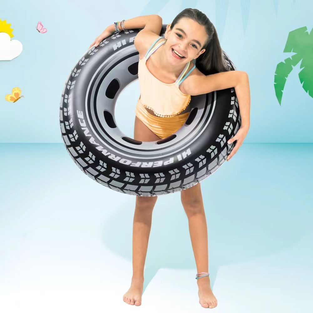 Inflatable Tire Swimming Ring  - Pool Float Ring Inflatable recension och pris