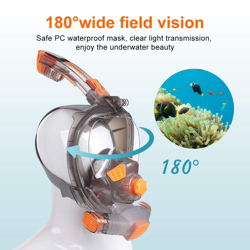 SMACO Full Face Scuba Diving M - Snorkel Mask Full Face recension och pris