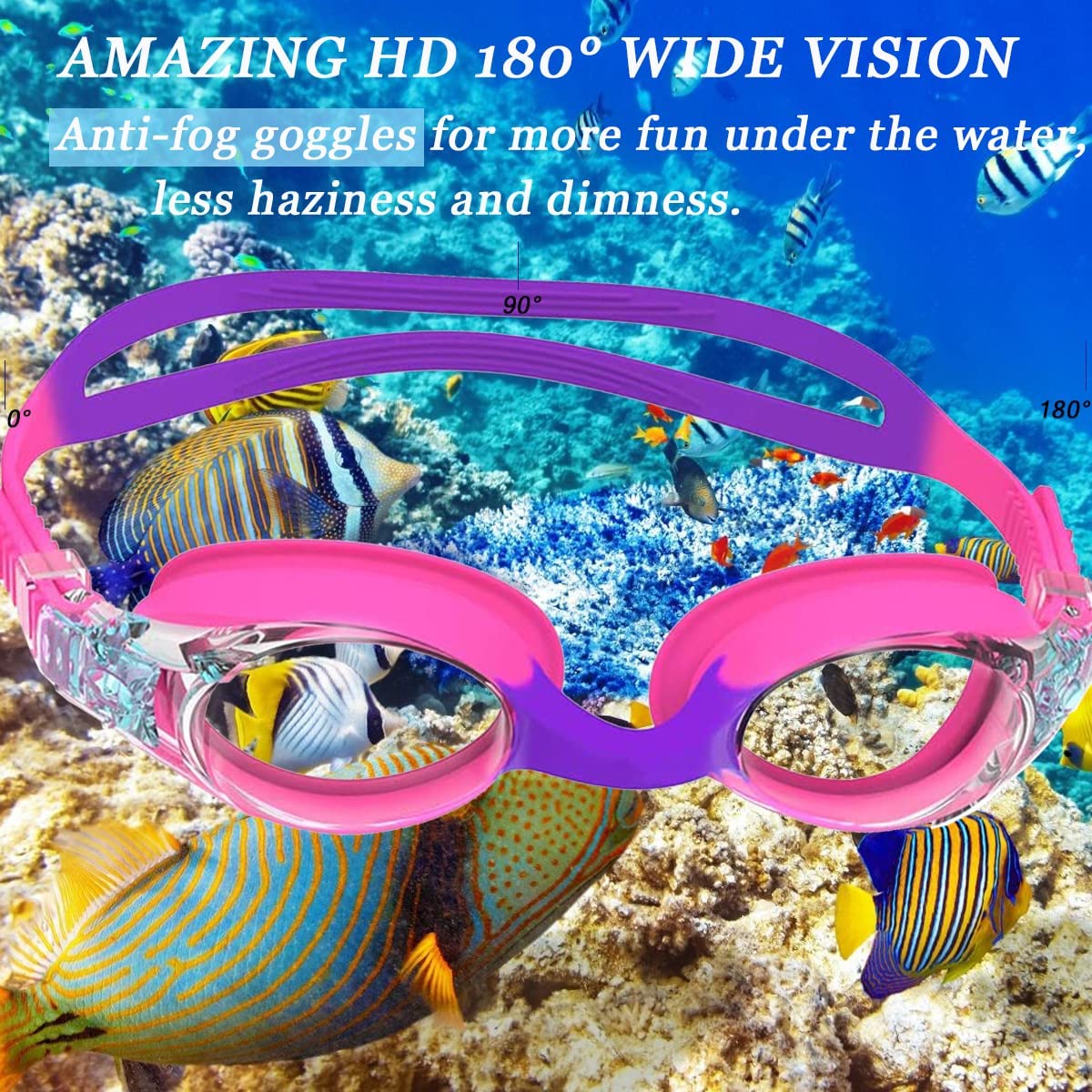 Swimming Goggles For Kids Yout - Swim Goggles Anti Fog Uv recension och pris