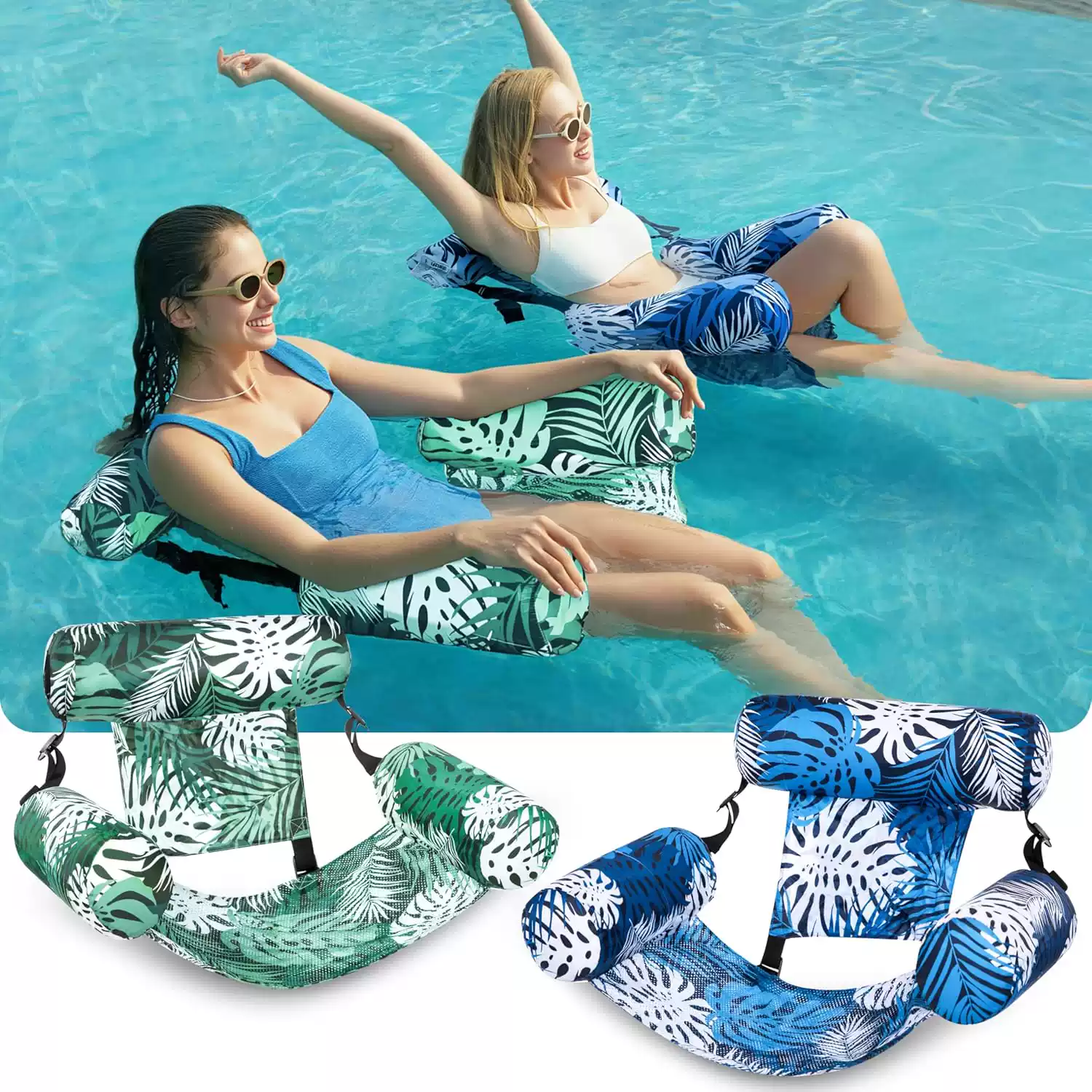 Pool Floats Chairs Adult Infla - Pool Lounger Inflatable recension och pris