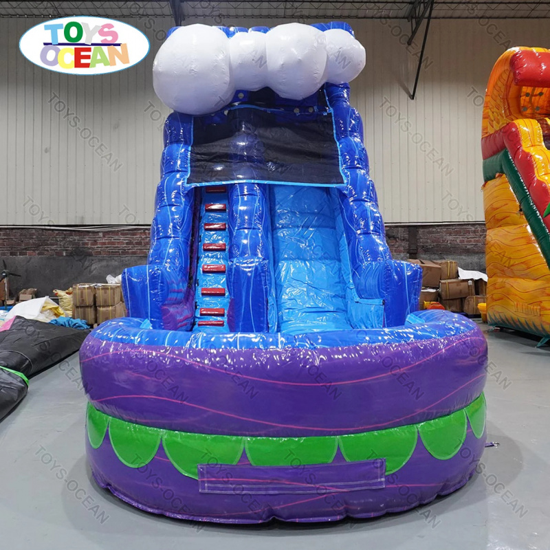 Commercial Backyard Slide Rent - Water Slide Inflatable recension och pris