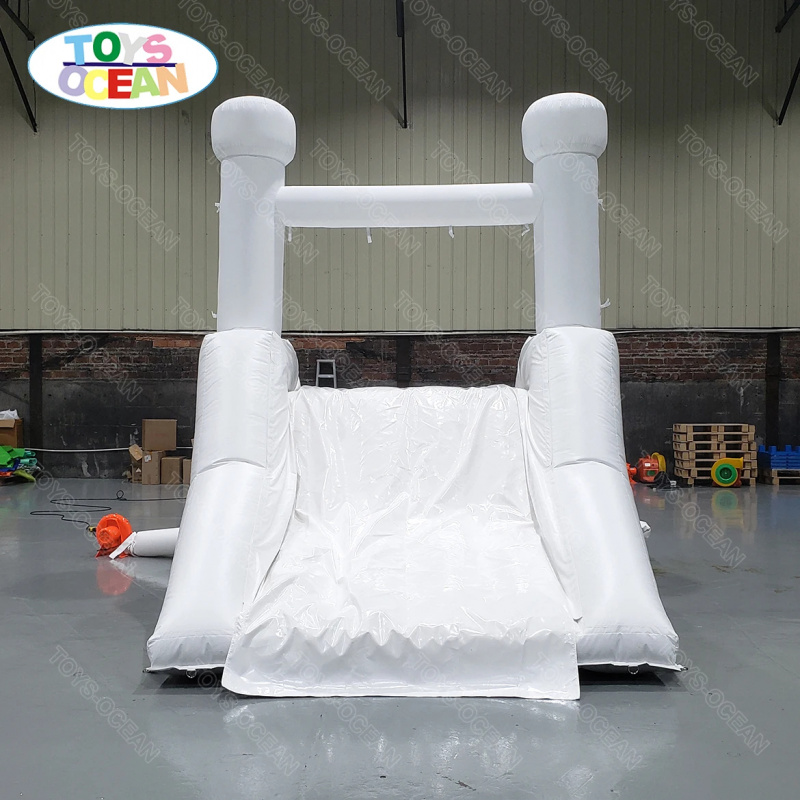 Custom Backyard White Water Sl - Water Slide Inflatable recension och pris